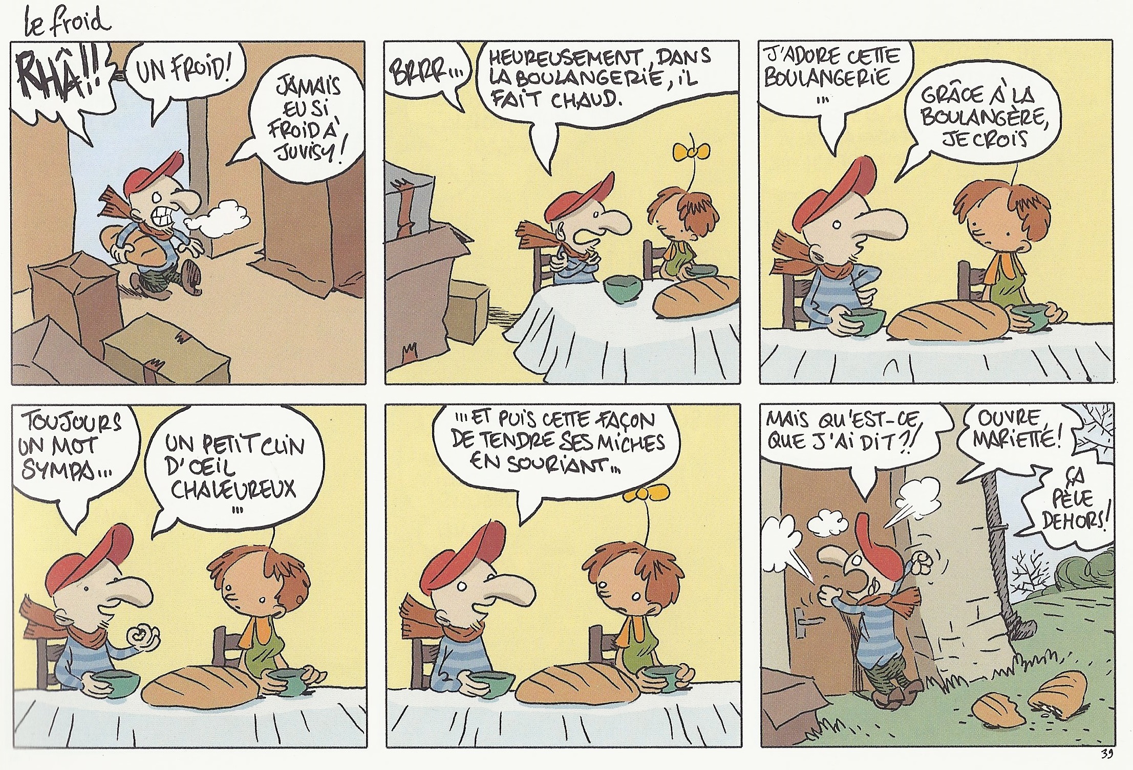 Les miches de la boulangère_Larcenet Froid miche de la boulangère larcenet