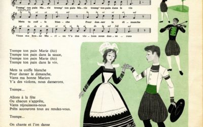 Marie trempe ton pain