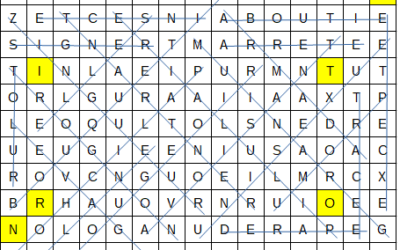Et voici le mot mystère…