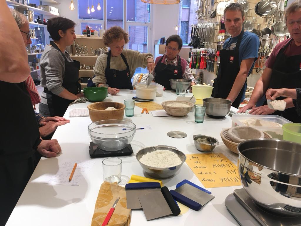 Atelier pain aux Carnets de cuisine Wavre