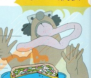 Une tarte, 6 donuts, 3 pains au chocolat et de la brioche